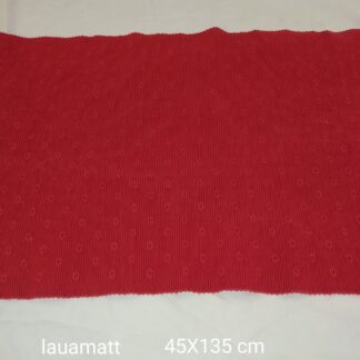 Punane laudlina, 45x135 cm