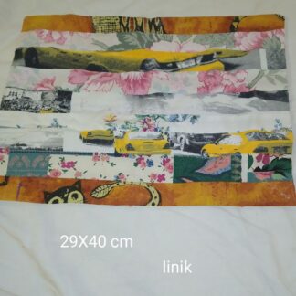 Mitmevärviline linik, 29x40 cm