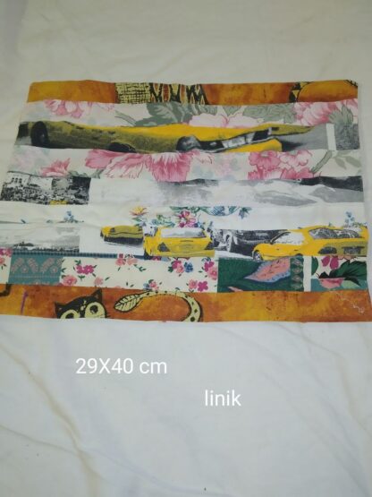 Mitmevärviline linik, 29x40 cm