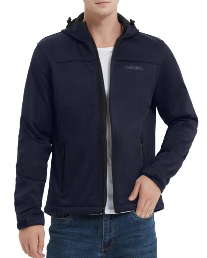 Meeste softshell jope, tumedasinine (XL)