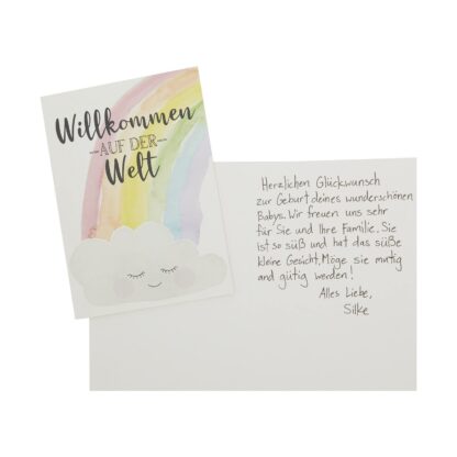 Õnnitluskaardid uue beebi puhul, ümbrikutega (12tk, 10,5x15cm) - Image 3