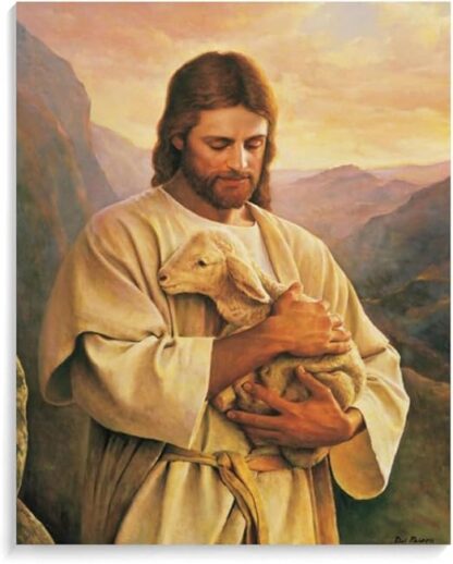 Numbrite järgi maalimise komplekt 40x50 cm koos värvidega Jeesus