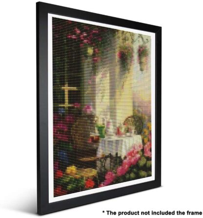 Teemantpildi komplekt Aed lilledega (30x40cm) - Image 2
