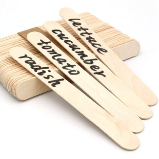 Puust pulgad taimede nimede kirjutamiseks (100tk, 15cm)