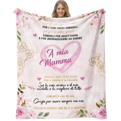 Pehme soe roosa pleed 130x150 cm