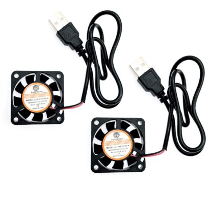 Mini USB jahutusventilaator (2tk, 4x4x1cm)