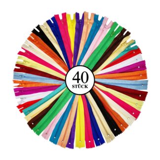 Värvilised lukud õmblemiseks (40tk, 30cm)