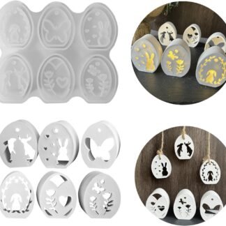 Silikoonvormid lihavõttemunadeks (4tk)
