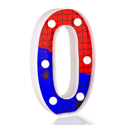 Ämblikmehestiilis LED-lamp number 0