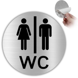 WC-ukste kleebised (Ø 10cm)