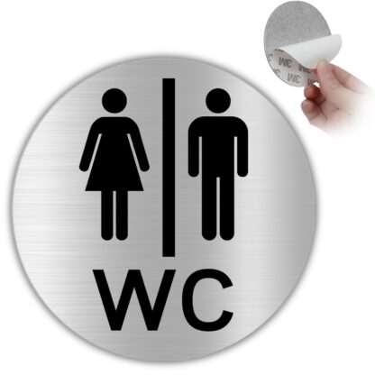 WC-ukste kleebised (Ø 10cm)