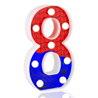 Ämblikmehestiilis LED-lamp number 8