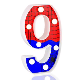 Ämblikmehestiilis LED-lamp number 9