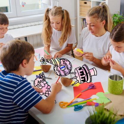 Aknakollaažide meisterdamise komplekt sünnipäevaks, 12 pilti - Image 2