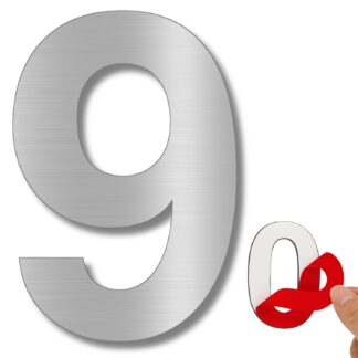 Kleebitav uksenumber 9, 10 cm