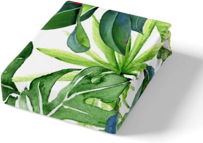 Troopiliste taimedega voodipesukomplekt, mikrofiiber (tekikott 230x220cm, 2 padjapüüri 50x70 cm) - Image 3