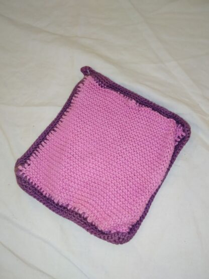 Roosa pajalapp, 17x18 cm