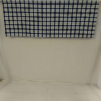Sinine-valge ülakardin 44x117 cm