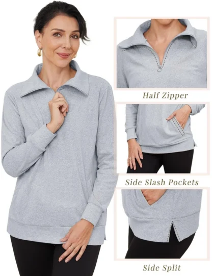 Hästi pehme ja mõnus hall naiste pullover, suurus XL - Image 2