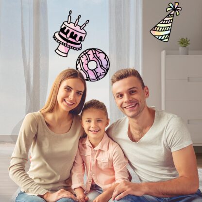 Aknakollaažide meisterdamise komplekt sünnipäevaks, 12 pilti - Image 3