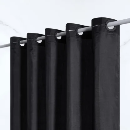 Kitsas must duššikardin 120x210 cm