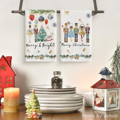 Jõulukujundusega köögirätikud (2tk, 40x65cm) - Image 2