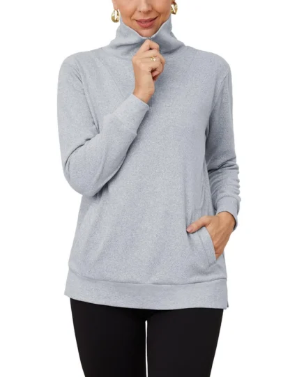 Hästi pehme ja mõnus hall naiste pullover, suurus XL