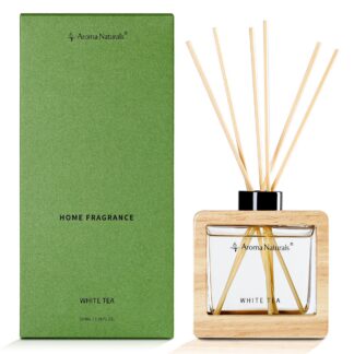 Lõhnapulgad, valge tee lõhnaga, kauakestev, looduslik (100ml, 6pulka)