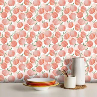 Virsikutega kleebitav tapeet 40x100 cm