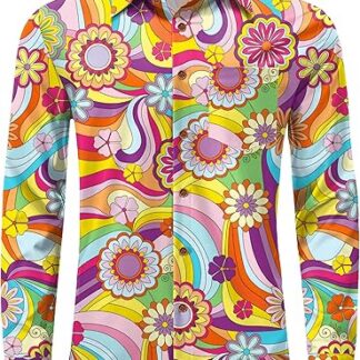 Värviline meeste pluus suurus M