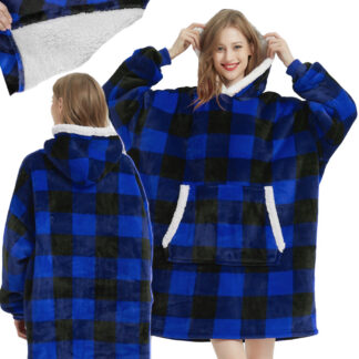 Suur mõnna talvepusa täiskasvanutele, suurus XXL, Unisex, sinine