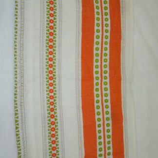 Piklik oranži mustriga linik 82x31 cm