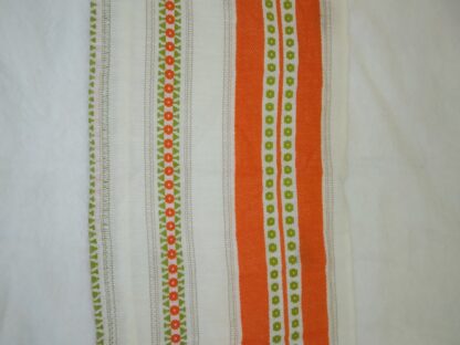 Piklik oranži mustriga linik 82x31 cm