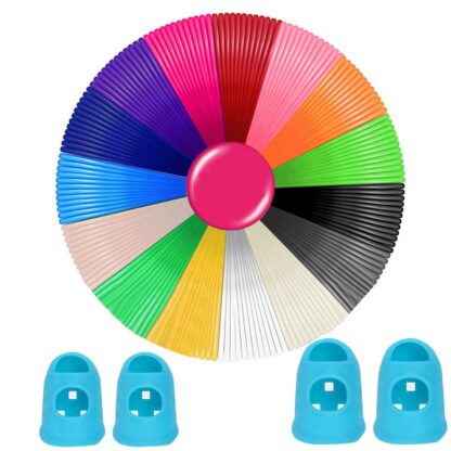 3D filament, 15 värvi PLA 1.75mm