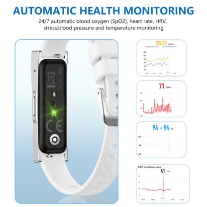 Veekindel spordikell fitness tracker käevõru, äpiga ühilduv, loeb kaloreid, jälgib und jpm - Image 2