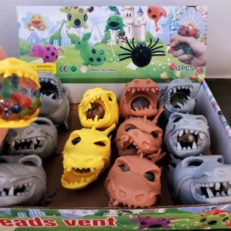 Draakoniga stressimänguasi, 1 tk, juhuslik värv