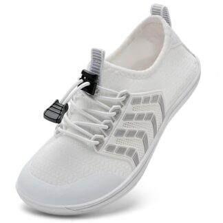 Laste paljajalu ranna- ja veejalanõud, libisemiskindel, valge (s. 31, laia lõikega)