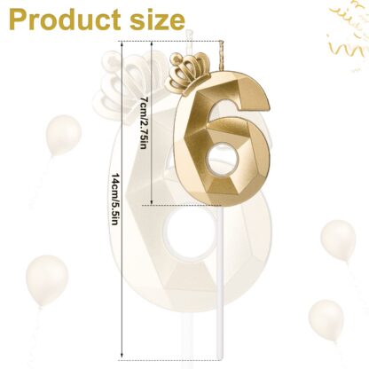 Sünnipäevaküünal number 6 - Image 2