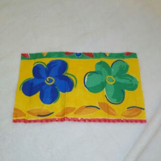 Kollane lilleline linik, 17x28 cm