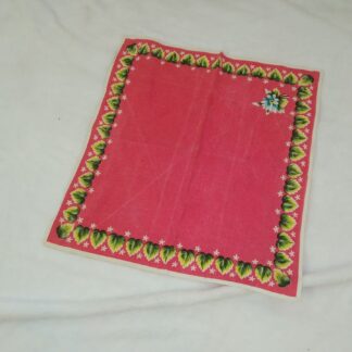 Roosa lehemustriga linik, 37x40 cm