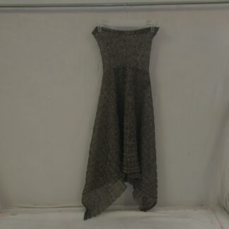 Hallikaspruun olapaelteta kleit, suurus M