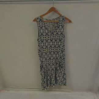 Mustriga varrukateta kleit, suurus S