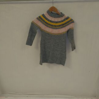 Kirju kootud kleit, suurus 98/104