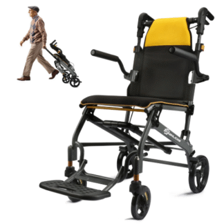 Kokkupandav kerge kaasaskantav ratastool, AINULT KULLERIGA