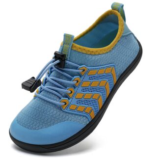 Laste paljajalu ranna- ja veejalanõud, libisemiskindel, helesinine (s. 34, laia lõikega)