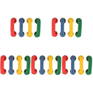 Värvilised plastikust sosinatelefonid lastele (8tk)