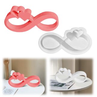 Silikoonist vorm südamete ja igaviku märgiga