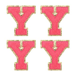 Šenillist triigitavad tähepaigad Y-täht, roosipunane (4tk)