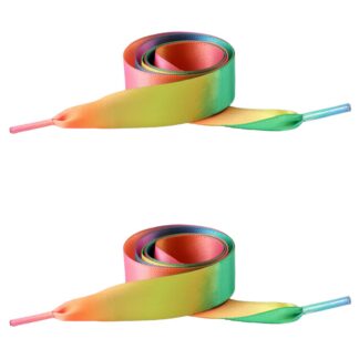 Värvilised satiinist kingapaelad (2tk, 100cm)