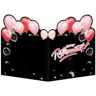 Suur lahkumis- või pensionile jäämise õnnitluskaart kolleegidele (28x44cm)